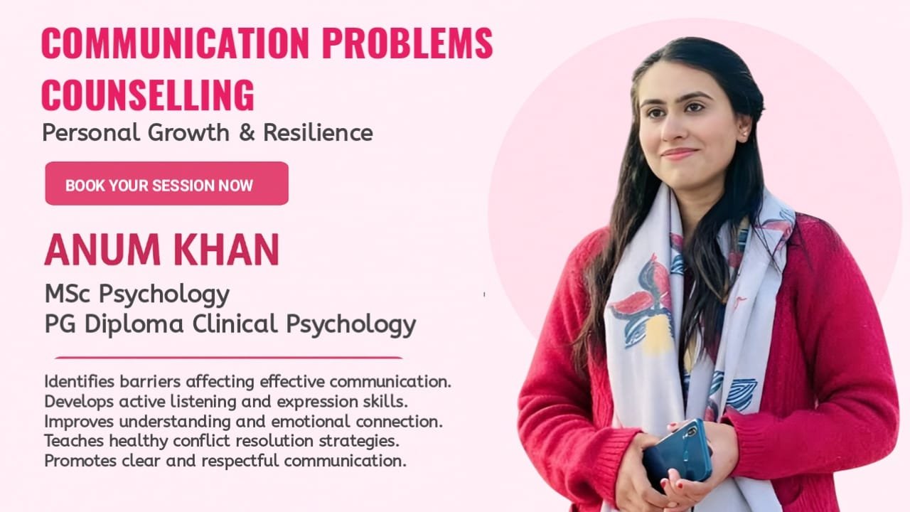 communication problems counseling psychologist islamabad